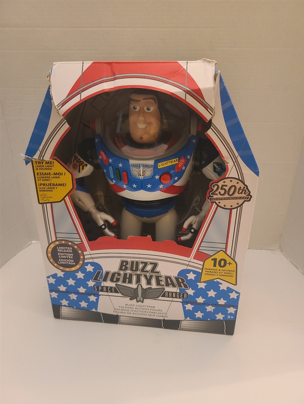 2026 Disney Park Toy Story 250th Independence Day Buzz Lightyear Action Figure